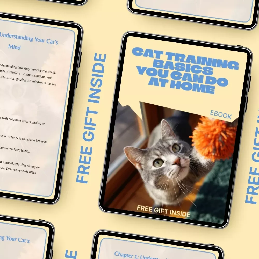 Cat Training Basics You Can Do at Home | Easy Step-by-Step Ebook Guide for Beginners | Practical Cat Training Basics at Home for Happy, Well-Behaved Cats