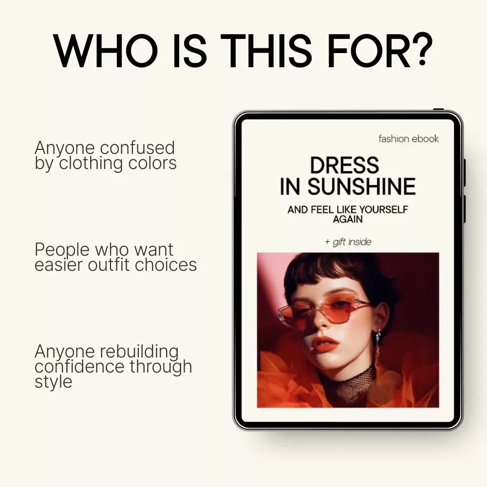 Dress in Sunshine and Feel Like Yourself Again – Summer Color Palette Clothing eBook, Personal Color Analysis Guide, Build a Flattering Summer Wardrobe with Confidence
