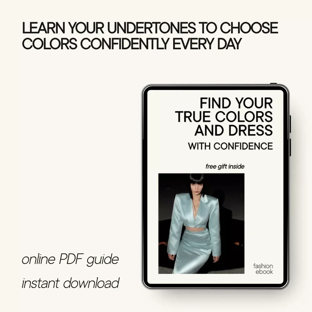 Find Your True Colors and Dress with Confidence – A Practical Ebook on How to Tell If You Have Warm or Cool Undertones, Personal Color Guide, Digital Download