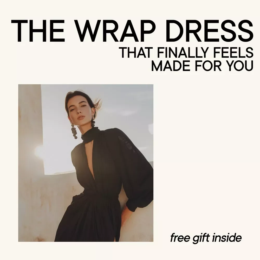 The Wrap Dress That Finally Feels Made for You | Wrap Dress Guide eBook | Body Type Styling Digital Download