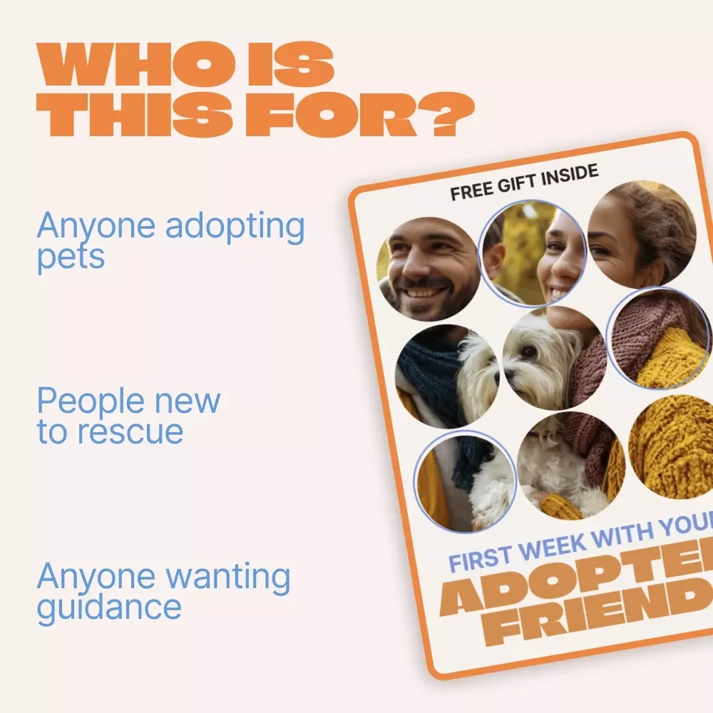 First Week with Your Adopted Friend – Complete Guide for the first week with adopted pet, New Pet Transition, Bonding & AI-Powered Care Planning