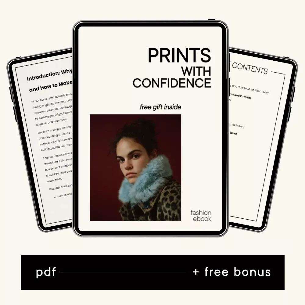 Prints With Confidence – A Style eBook on Prints and Patterns How to Mix Them for Effortless Outfits