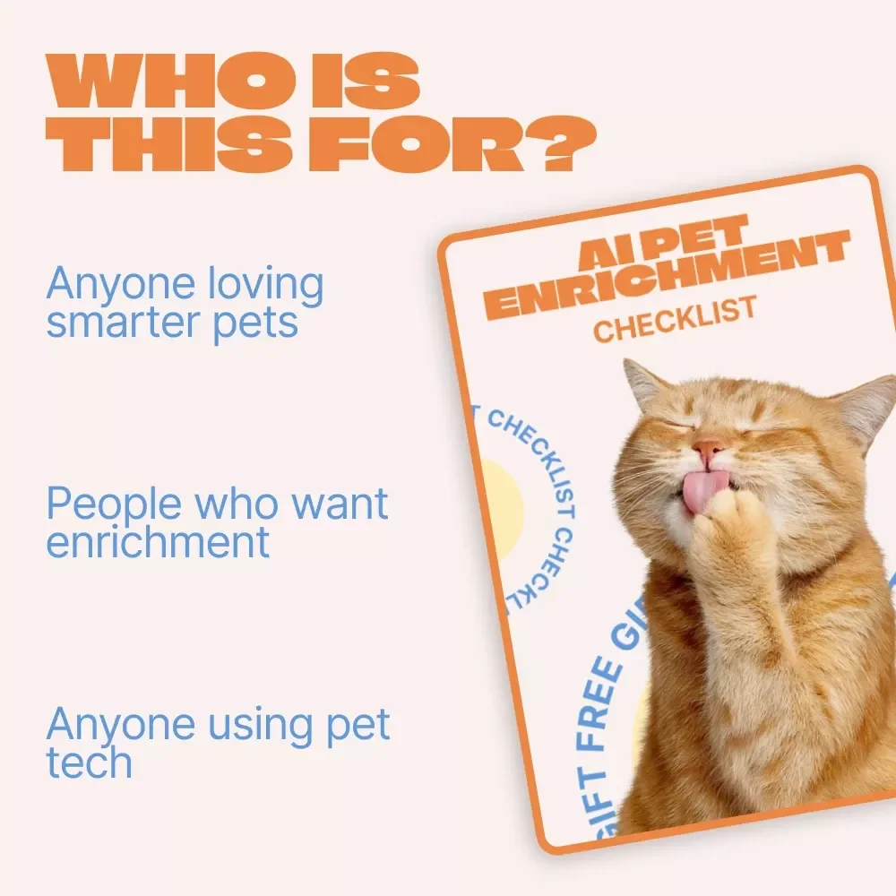 AI Pet Enrichment Checklist | Smart Play & Training Guide | ai pet enrichment ideas for Cats, Dogs & Small Pets