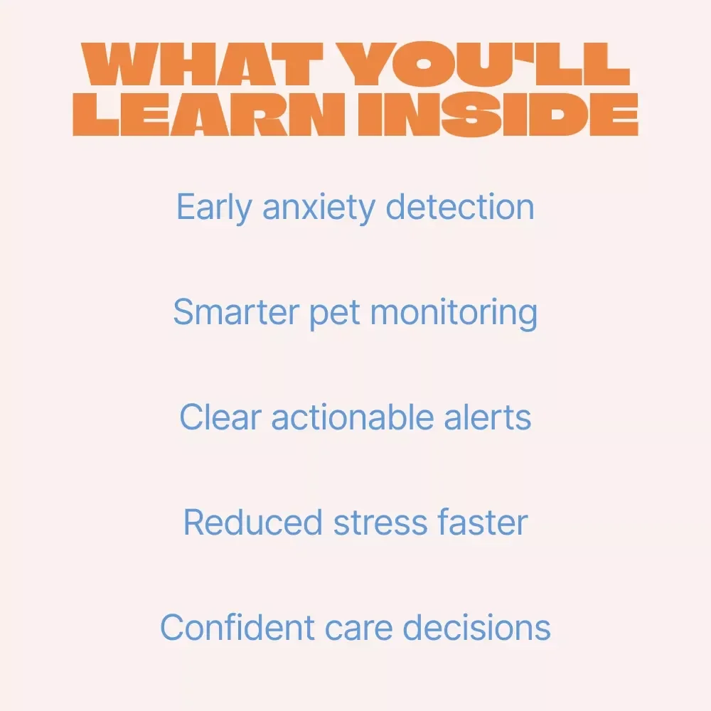 AI for Calmer Pets: Detecting Anxiety Early | Smart AI Pet Anxiety Detection eBook for Stress-Free Dogs & Cats
