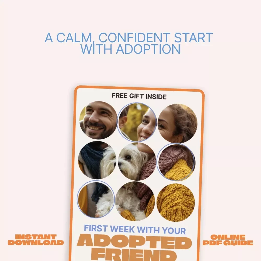 First Week with Your Adopted Friend – Complete Guide for the first week with adopted pet, New Pet Transition, Bonding & AI-Powered Care Planning
