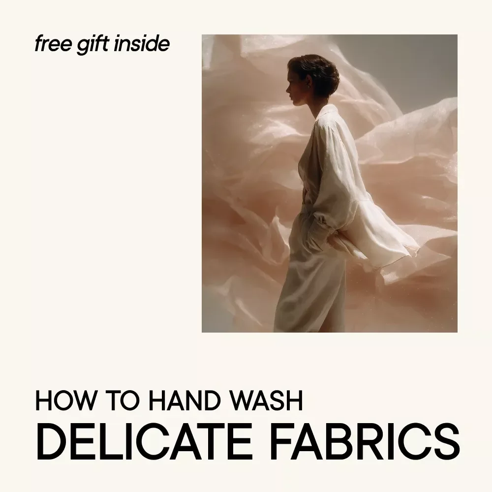 The Ultimate Hand-Washing Checklist for Delicate Fabrics | Stylish Laundry Care Guide | how to hand wash delicate fabrics