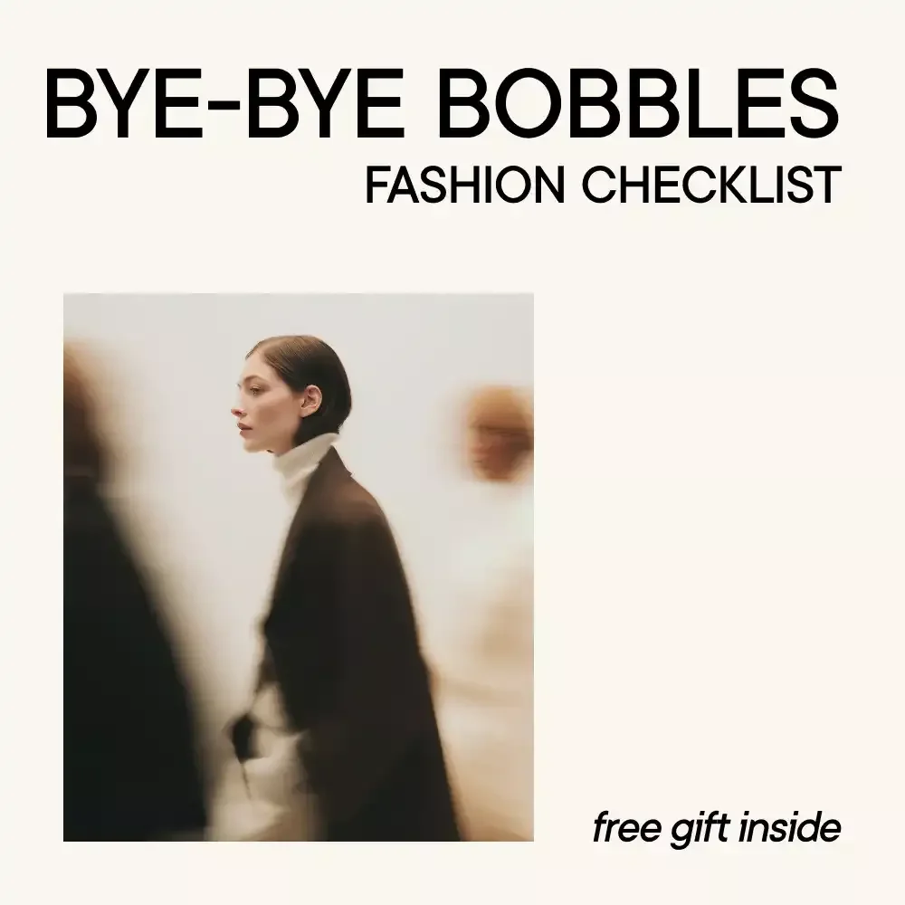 The “Bye-Bye Bobbles” Fashion Checklist – How to Remove Pilling From Fabric & Make Your Clothes Look New Again | Digital Download