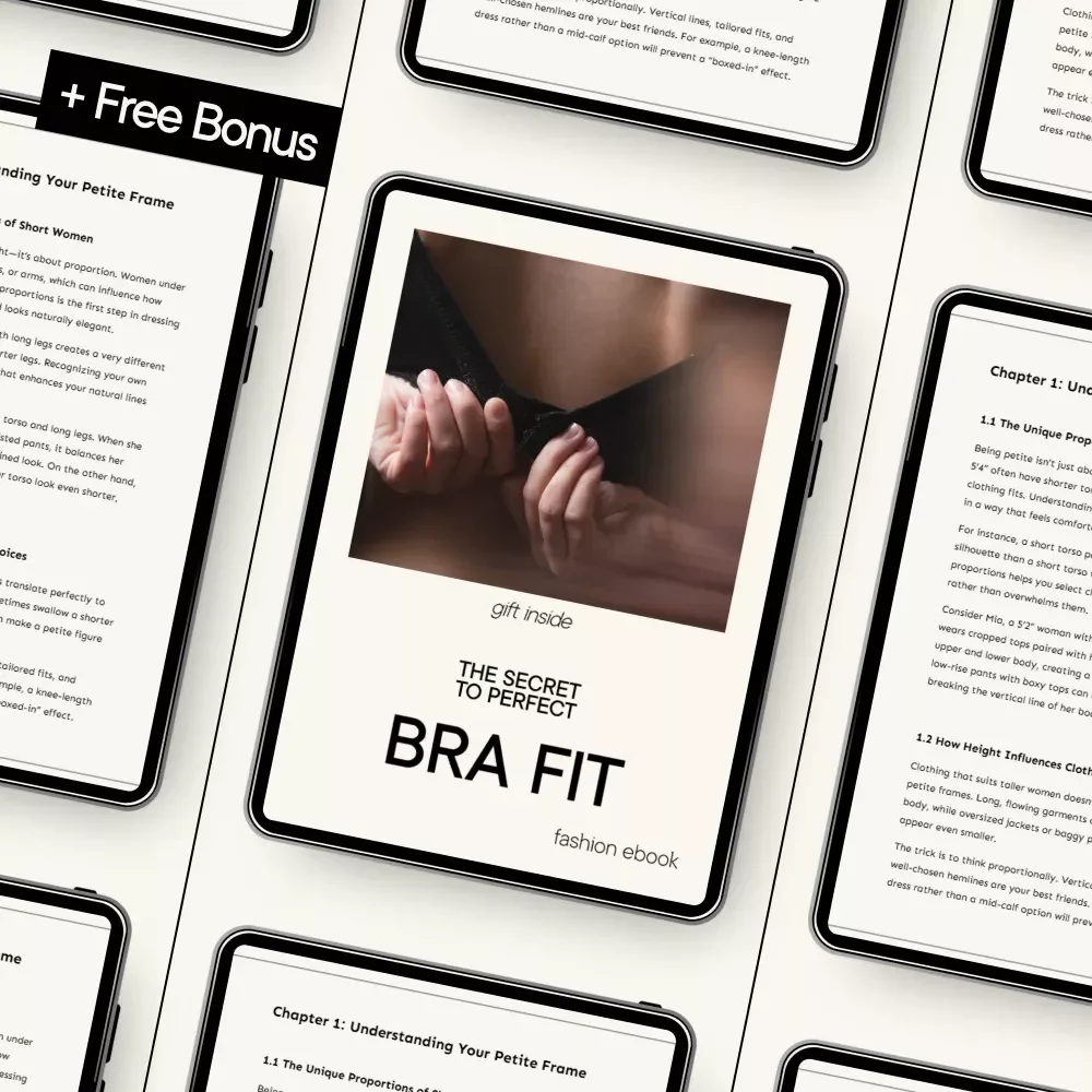 The Secret to Perfect Bra Fit – Ultimate Bra Sizing Guide, Body Shape & Style Finder eBook for Comfort, Support & Confidence