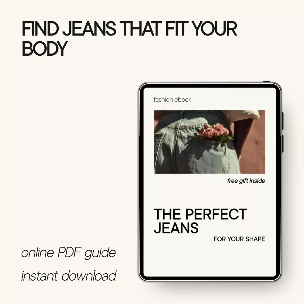 The Perfect Jeans for Your Shape – eBook Guide | the perfect jeans for your body type | Denim Fit & Body Shape Handbook