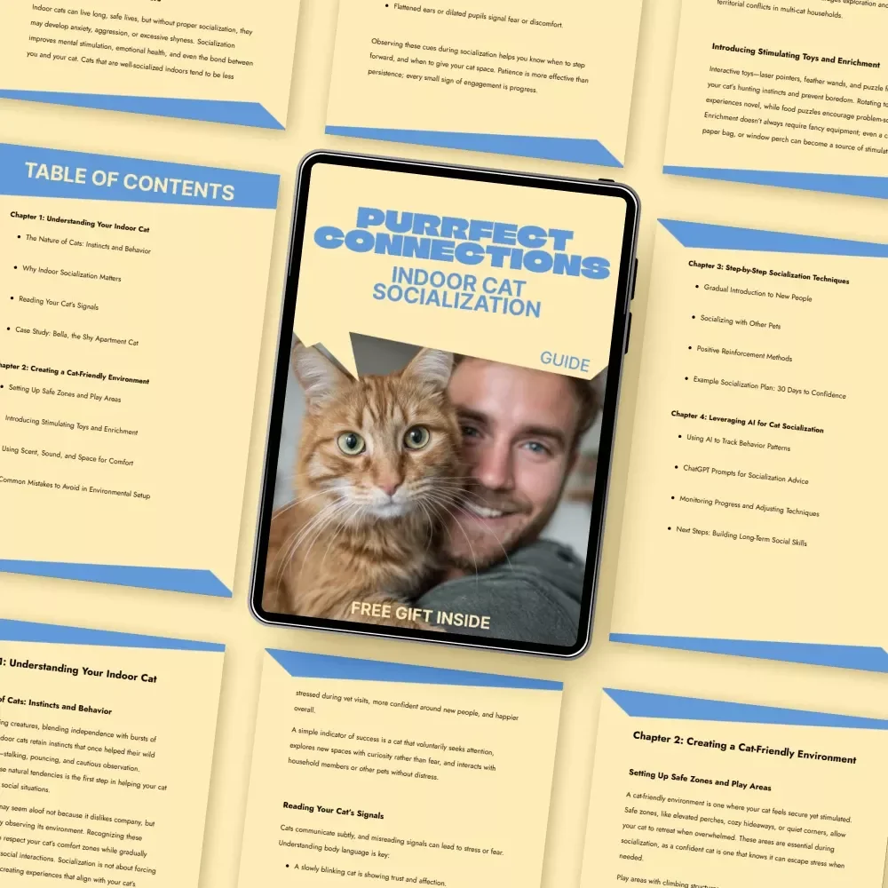 Purrfect Connections: Indoor Cat Socialization – Practical Guide for Confident, Happy Cats