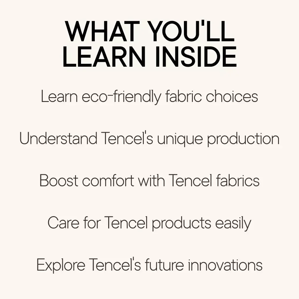 Tencel Lyocell Unwrapped: The Soft Science of Sustainable Fabric Guide - Discover What Tencel Lyocell Fabric Is and Why It’s the Future of Eco-Friendly Fashion