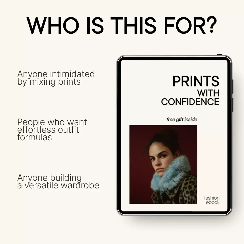 Prints With Confidence – A Style eBook on Prints and Patterns How to Mix Them for Effortless Outfits