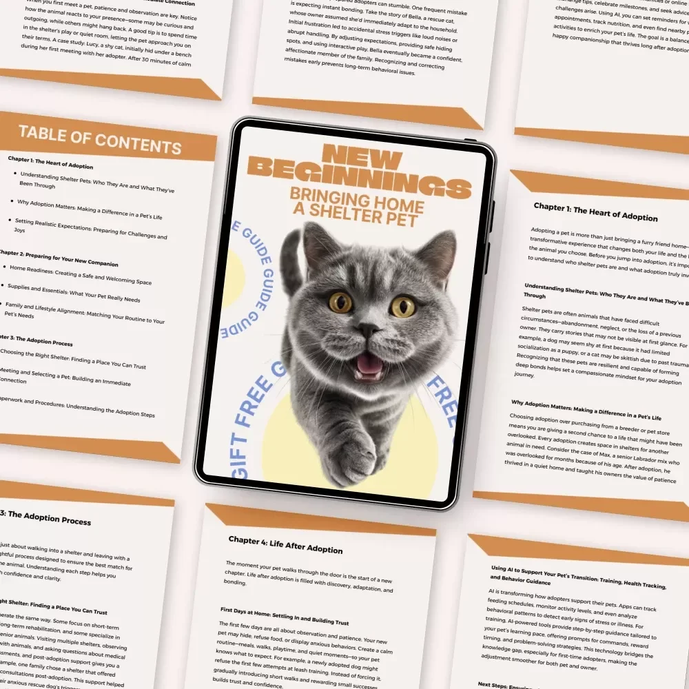 New Beginnings: Bringing Home a Shelter Pet – Adoption Guide for First-Time Pet Parents | adopting pet from shelter expectations