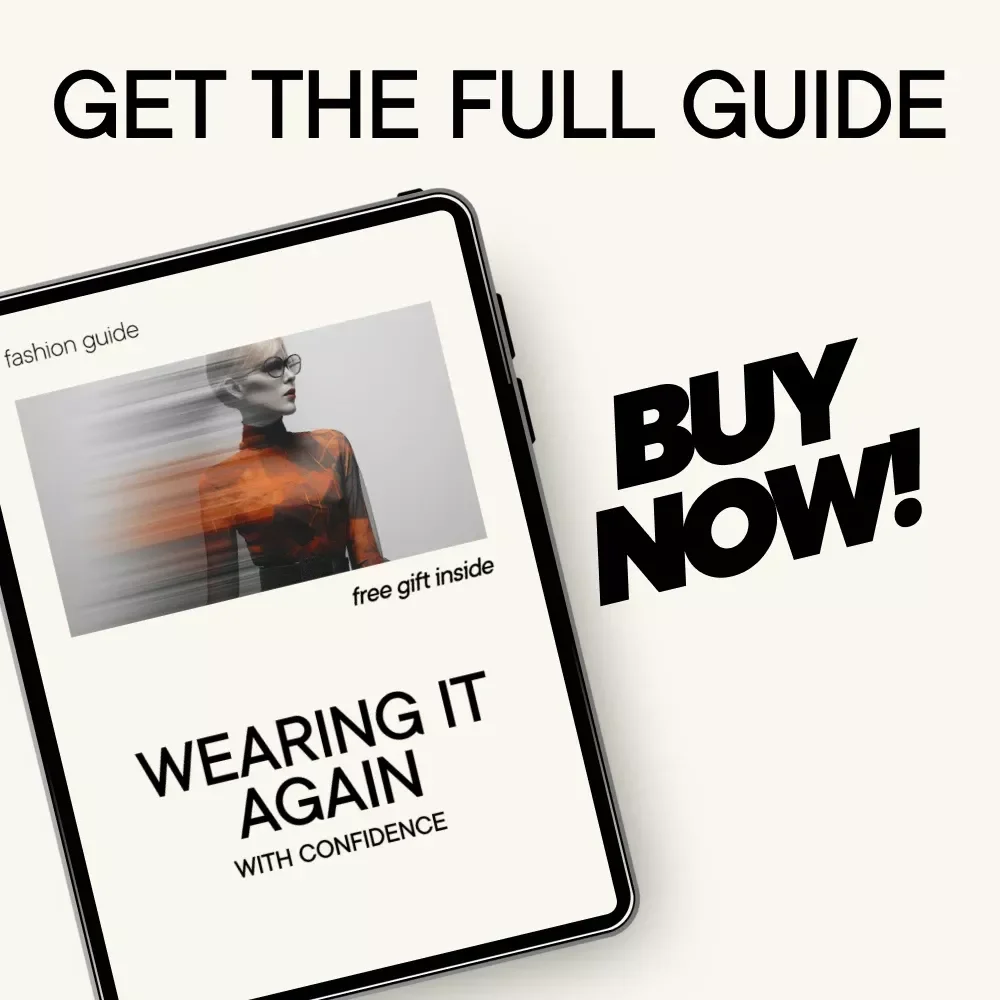 Wearing It Again With Confidence – Outfit Repetition Style Guide, Digital Fashion eBook for Effortless Looks, Capsule Wardrobe Mindset & Smart Outfit Rotation