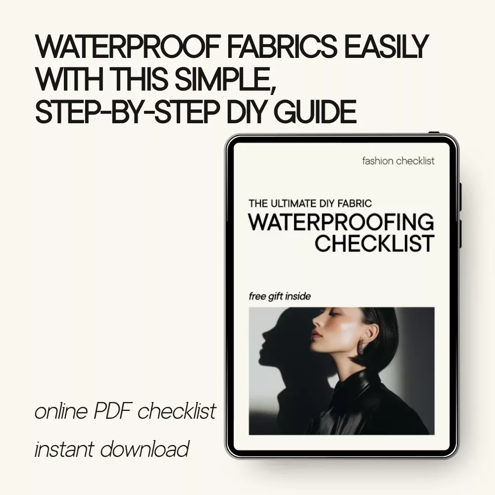 The Ultimate DIY Fabric Waterproofing Checklist – How to Waterproof Fabric at Home