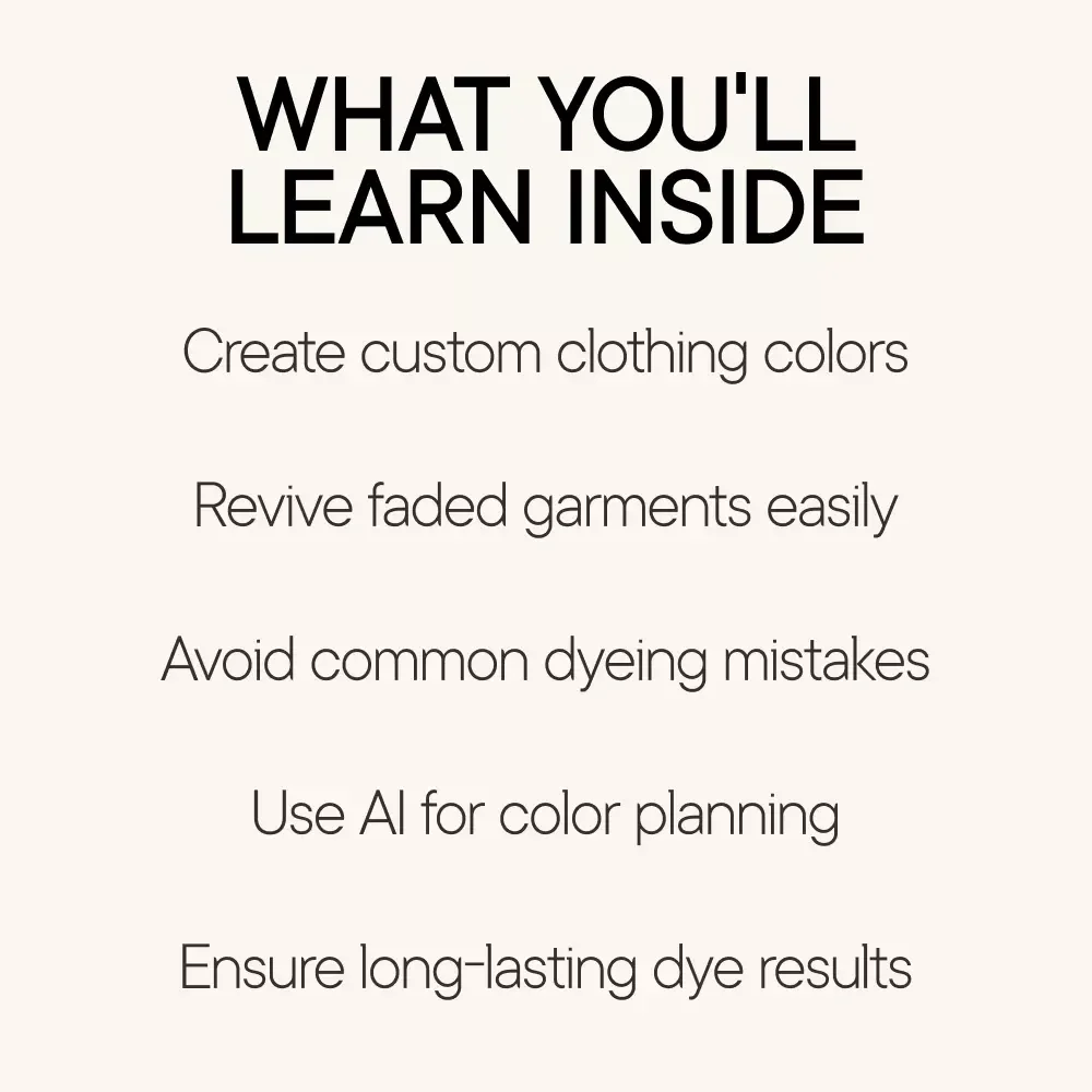 Color Confidence Starts at Home: The Ultimate Guide on How to Dye Clothes at Home - Step-by-Step Guide and Tips