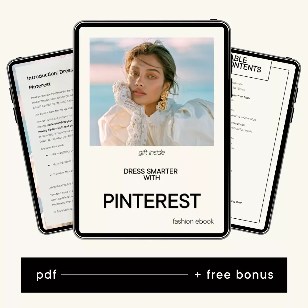 Dress Smarter With Pinterest – A Practical Ebook Guide to Pinterest for Fashion Inspiration, Building Outfits, and Shopping With Confidence