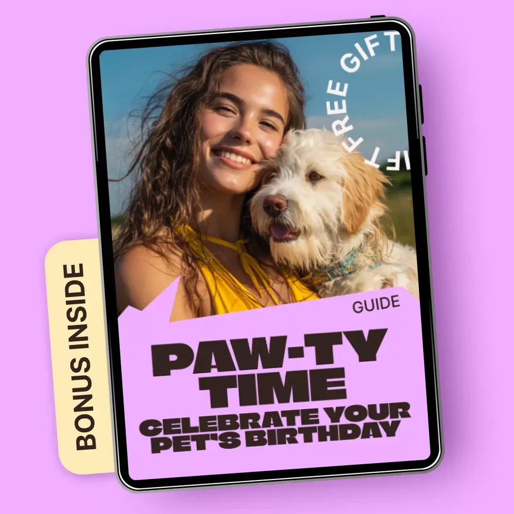 Paw-ty Time: Celebrate Your Pet’s Birthday | Pet Birthday Celebration Ideas Guide | Ultimate Pet Party Planning Digital Download