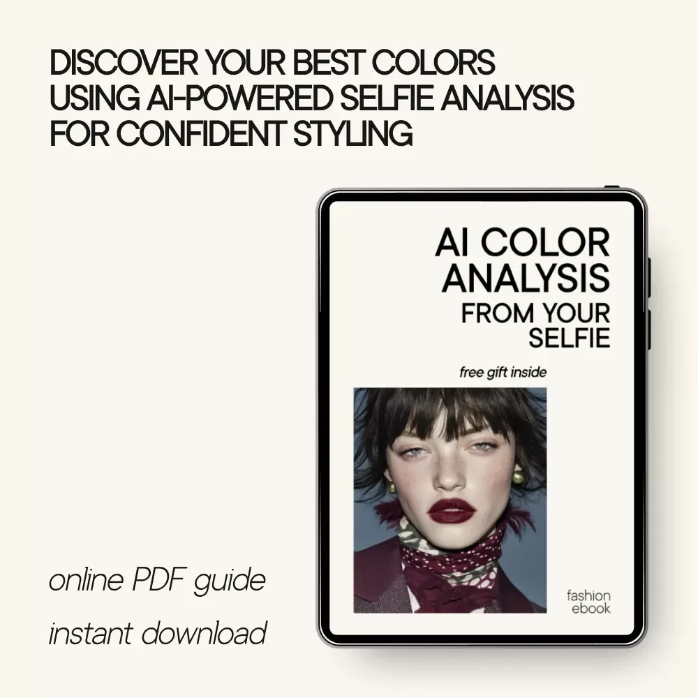 AI Color Analysis From Your Selfie – Smart Personal Color Guide Ebook | Discover Your Best Colors with an ai color analysis app from a selfie