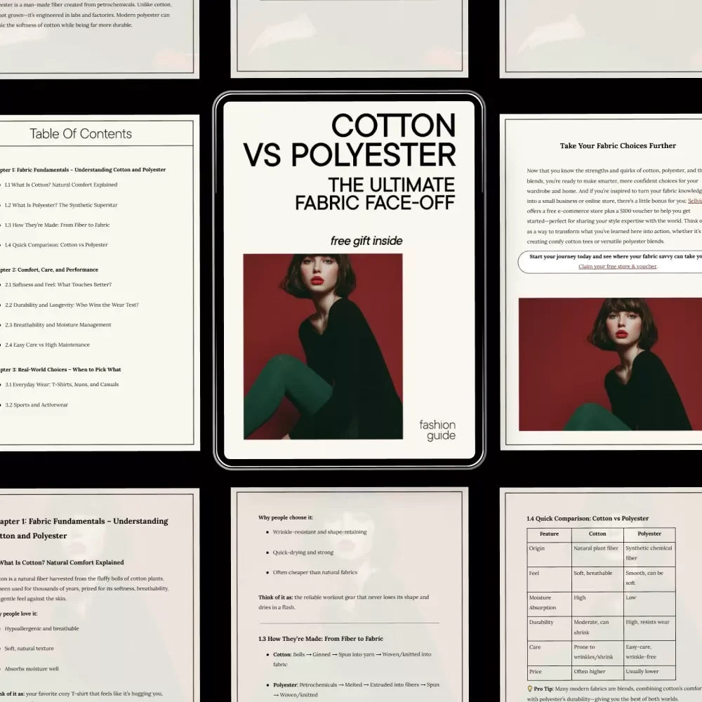 Cotton vs Polyester: The Ultimate Fabric Face-Off Guide – A Comprehensive Comparison