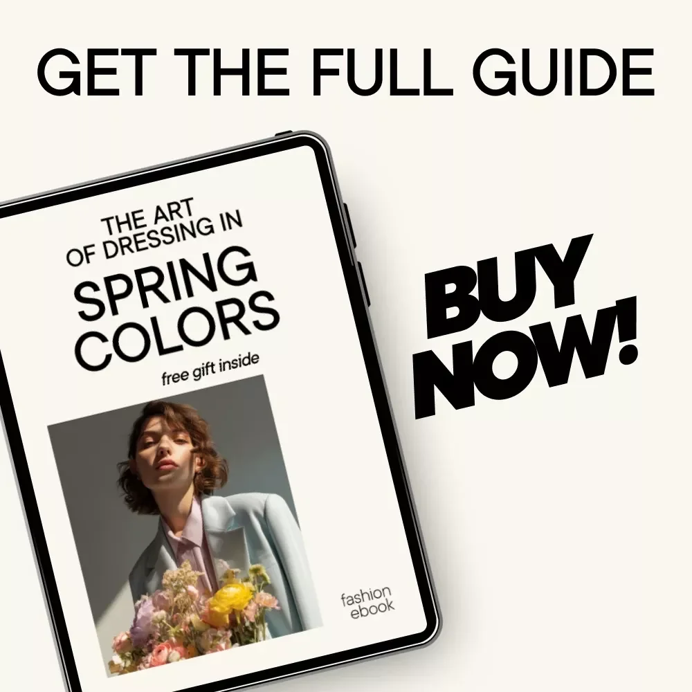 The Art of Dressing in Spring Colors | eBook on Spring Color Palette Clothing, Seasonal Style Guide, Wardrobe Color Strategy