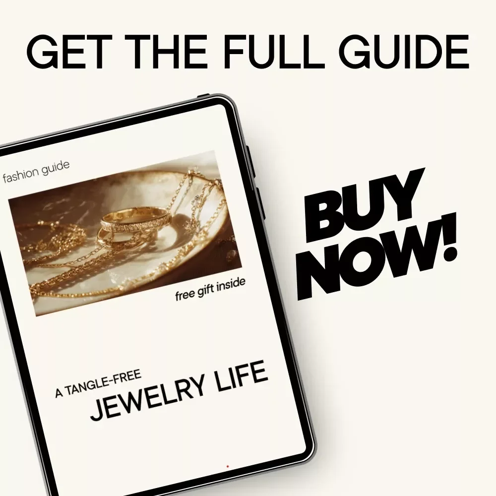 A Tangle-Free Jewelry Life – Digital Jewelry Storage Guide, Tangle-Free Jewelry System, Jewelry Organization Checklist, eBook Download