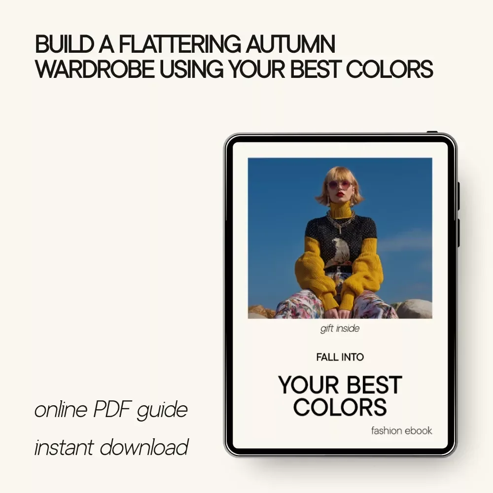 Fall Into Your Best Colors | Autumn Color Palette Clothing Guide Ebook for a Flattering, Wearable Wardrobe