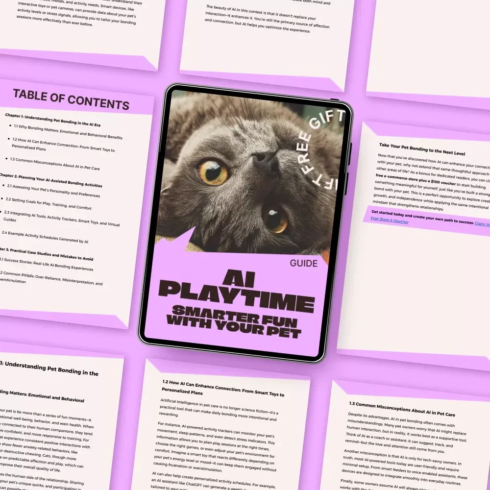 AI Playtime: Smarter Fun with Your Pet – AI Bonding Activity Planner for Personalized Pet Engagement Guide