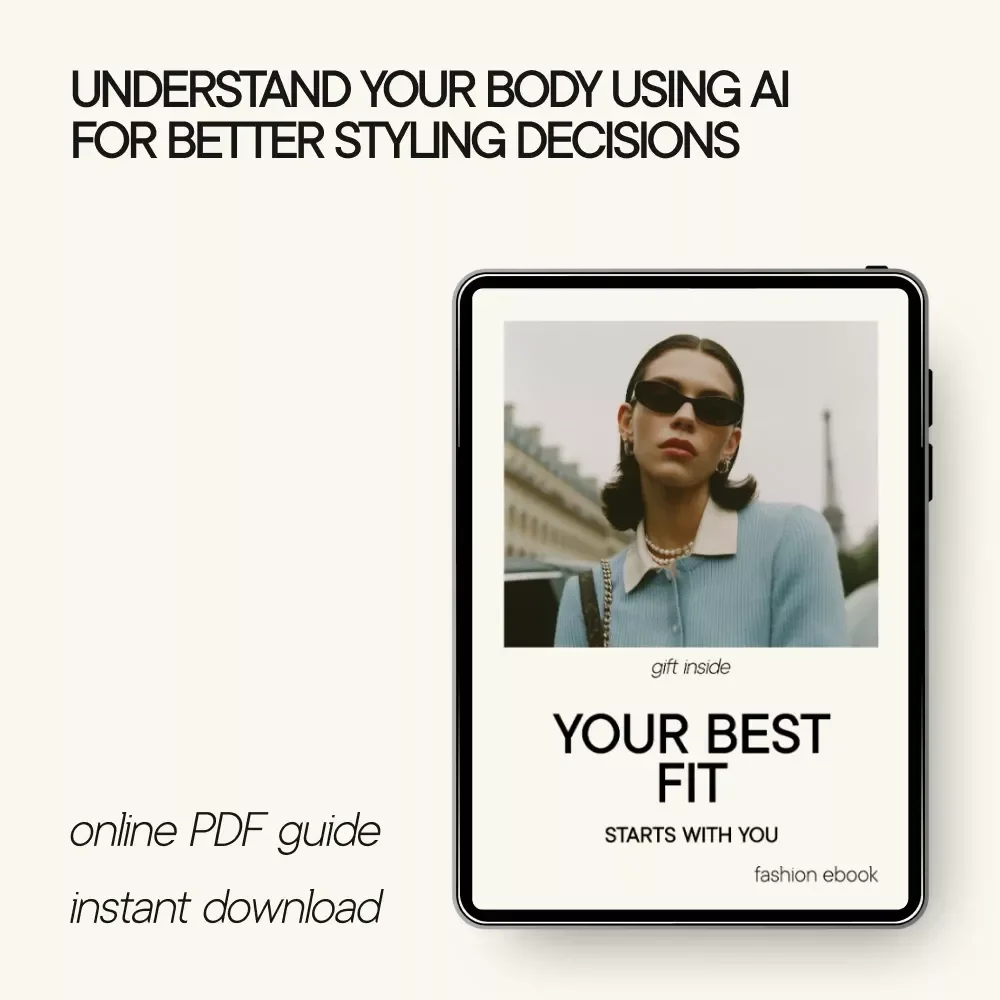 Your Best Fit Starts With You – Practical AI Body Type Analysis Ebook for Smarter Styling Using an ai tool that analyzes your body type from a photo for styling