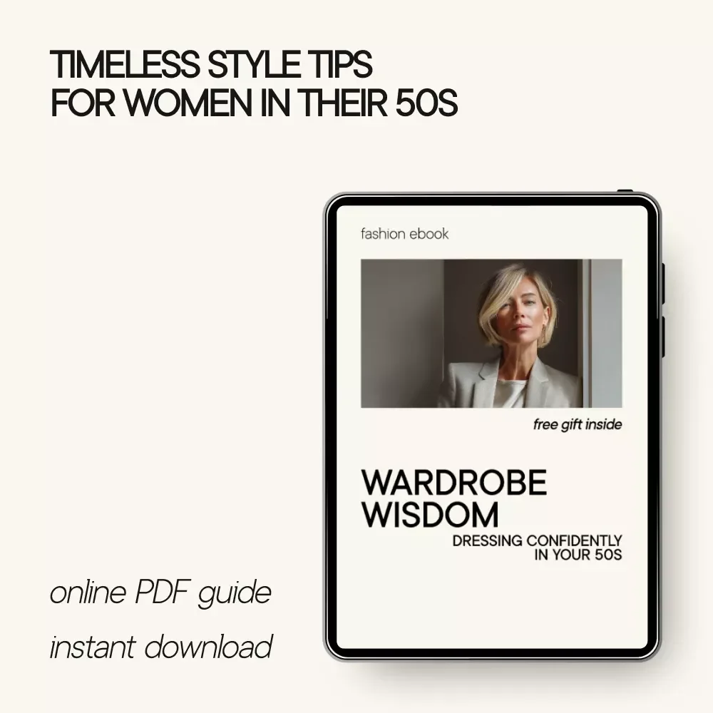 Wardrobe Wisdom: Dressing Confidently in Your 50s - eBook Guide to Ageless Style