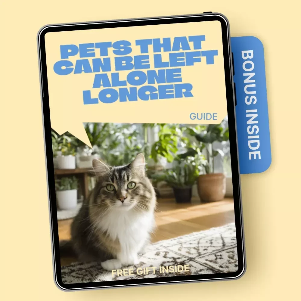 Pets That Can Be Left Alone Longer – Ultimate Guide for Pet Owners, eBook, and Checklist on Pets That Can Be Left Alone Longer