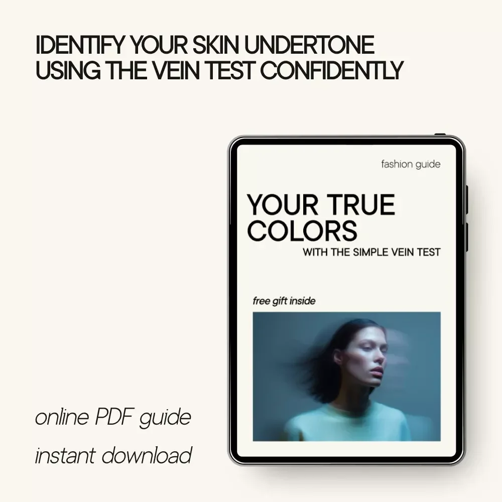Your True Colors With the Simple Vein Test | Easy Vein Test for Skin Undertones Warm or Cool | Digital Style & Color Guide