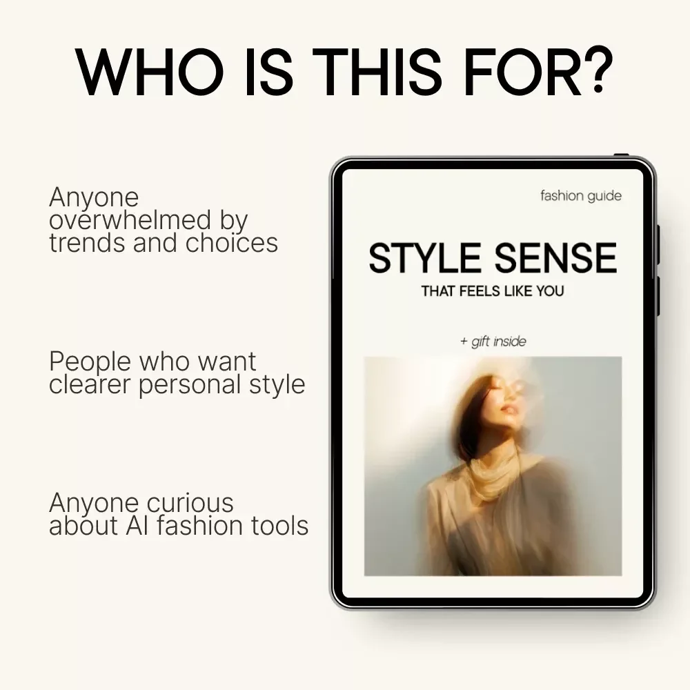 Style Sense That Feels Like You – Digital Fashion Guide Using ai for analyzing fashion trends and predicting what you'll like