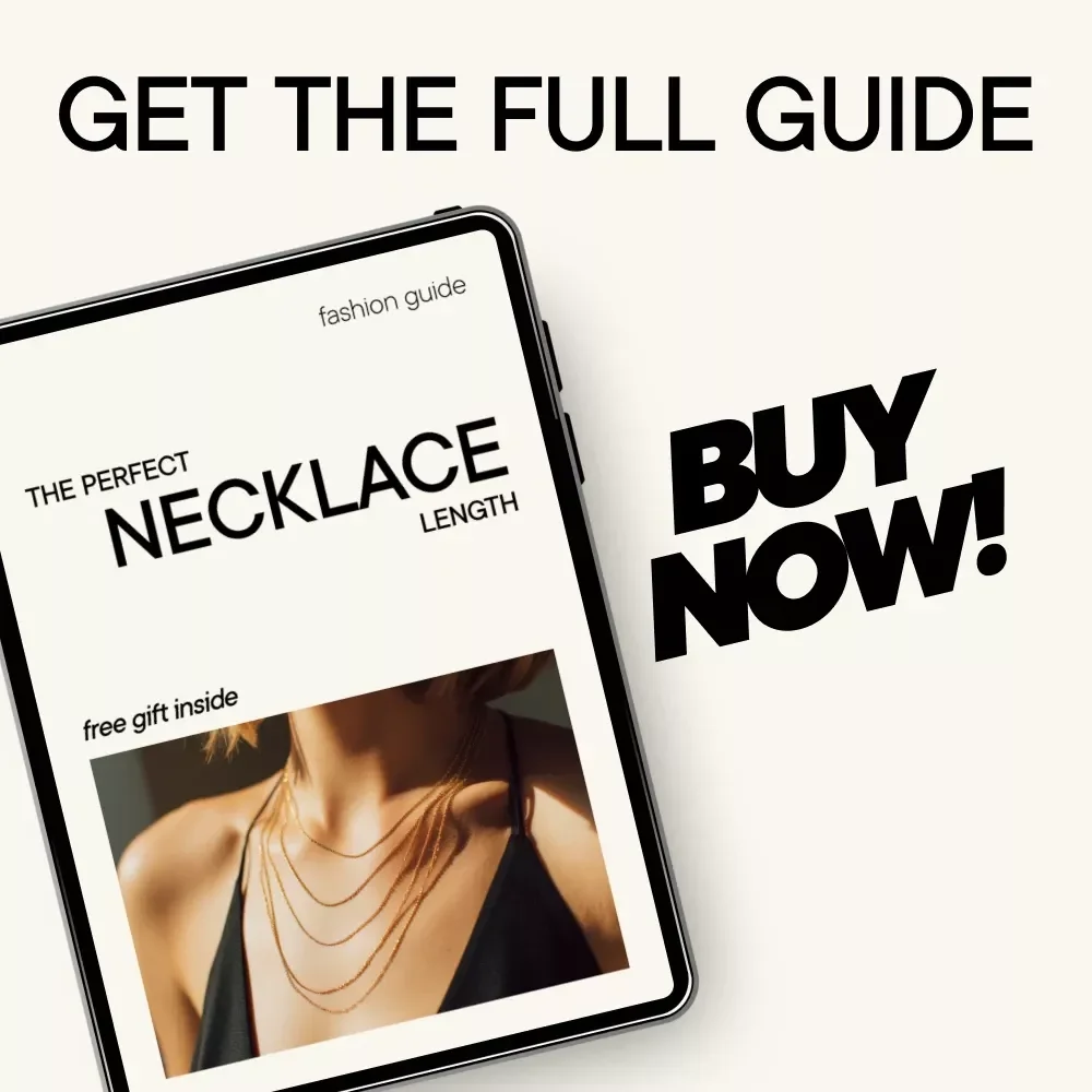 The Perfect Necklace Length – Digital Necklace Length Guide, Jewelry Styling eBook, How to Shorten a Necklace, Layering Necklace Tips, Printable Jewelry Checklist