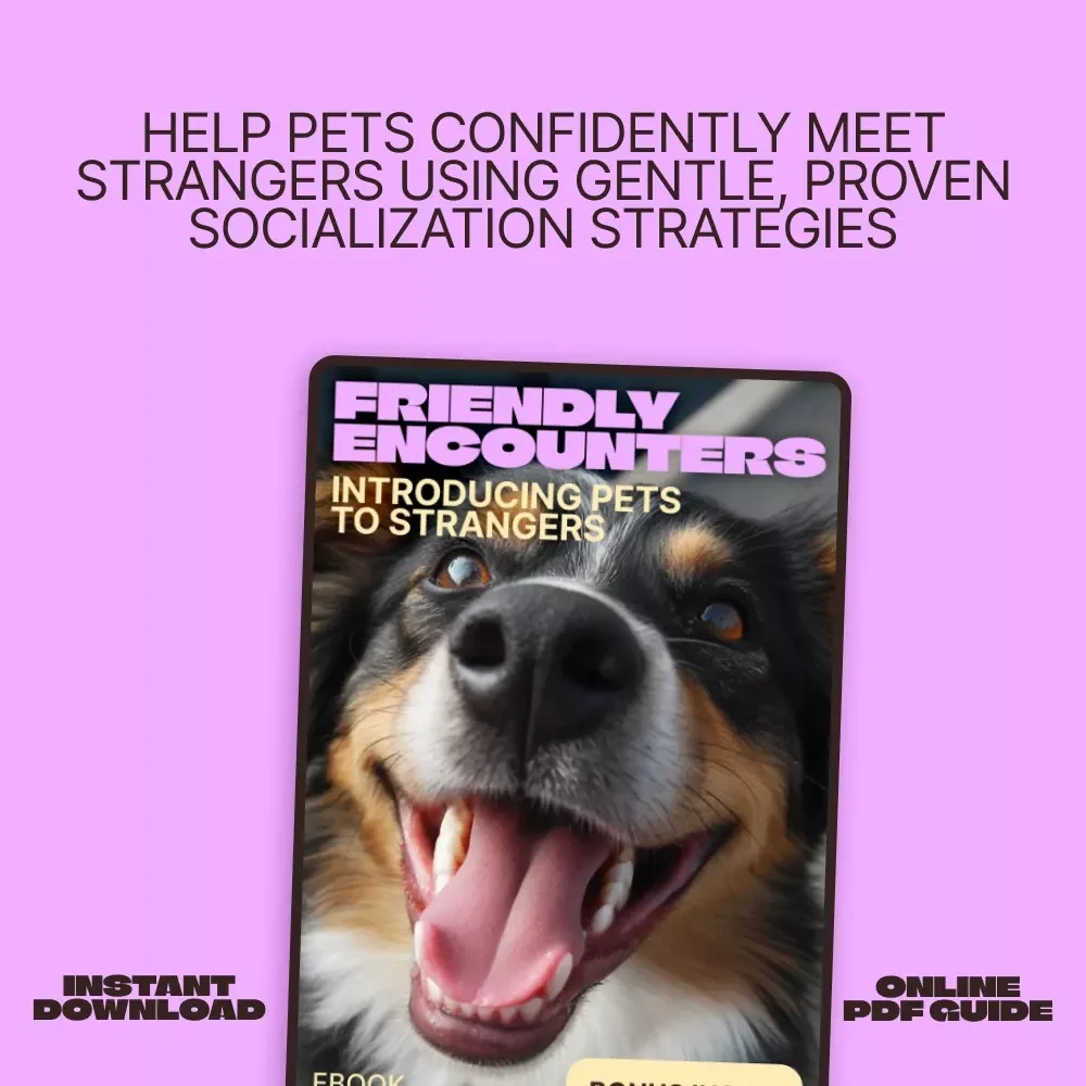 Friendly Encounters: Introducing Pets to Strangers | Calm, Confident Socialization eBook Guide