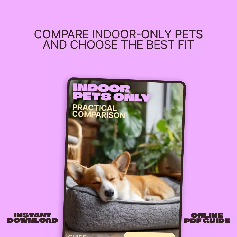 Indoor Pets Only: Practical Comparison – A Smart Indoor Pets Only Comparison Guide for Small Spaces, Busy Lives, and Confident First-Time Owners