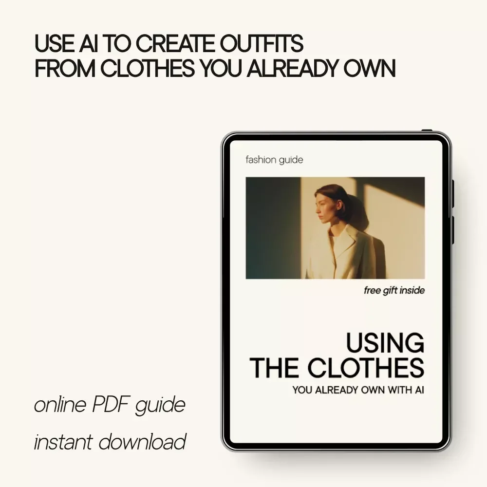 Using the Clothes You Already Own with AI | Smart Wardrobe Guide for using chatgpt for outfit ideas based on your clothes | Digital Style System Download