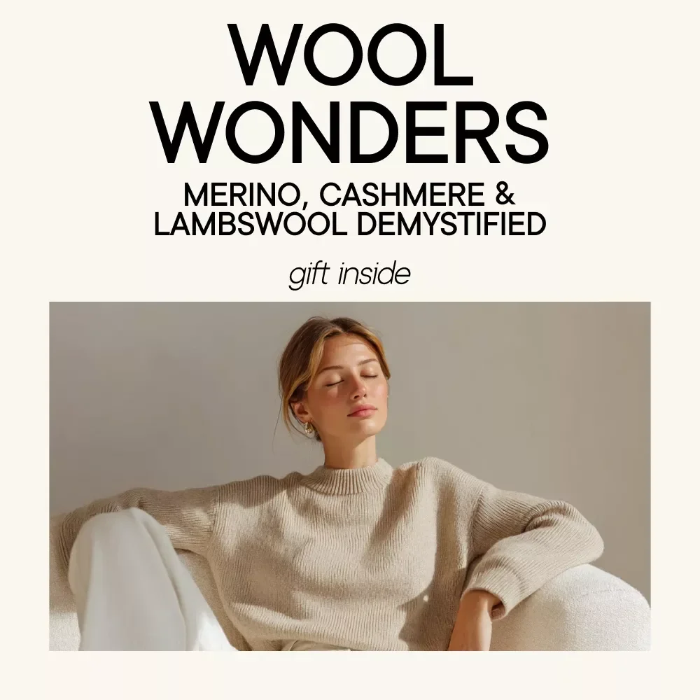 Wool Wonders: Merino, Cashmere & Lambswool Demystified – Your Ultimate Guide to Wool Types
