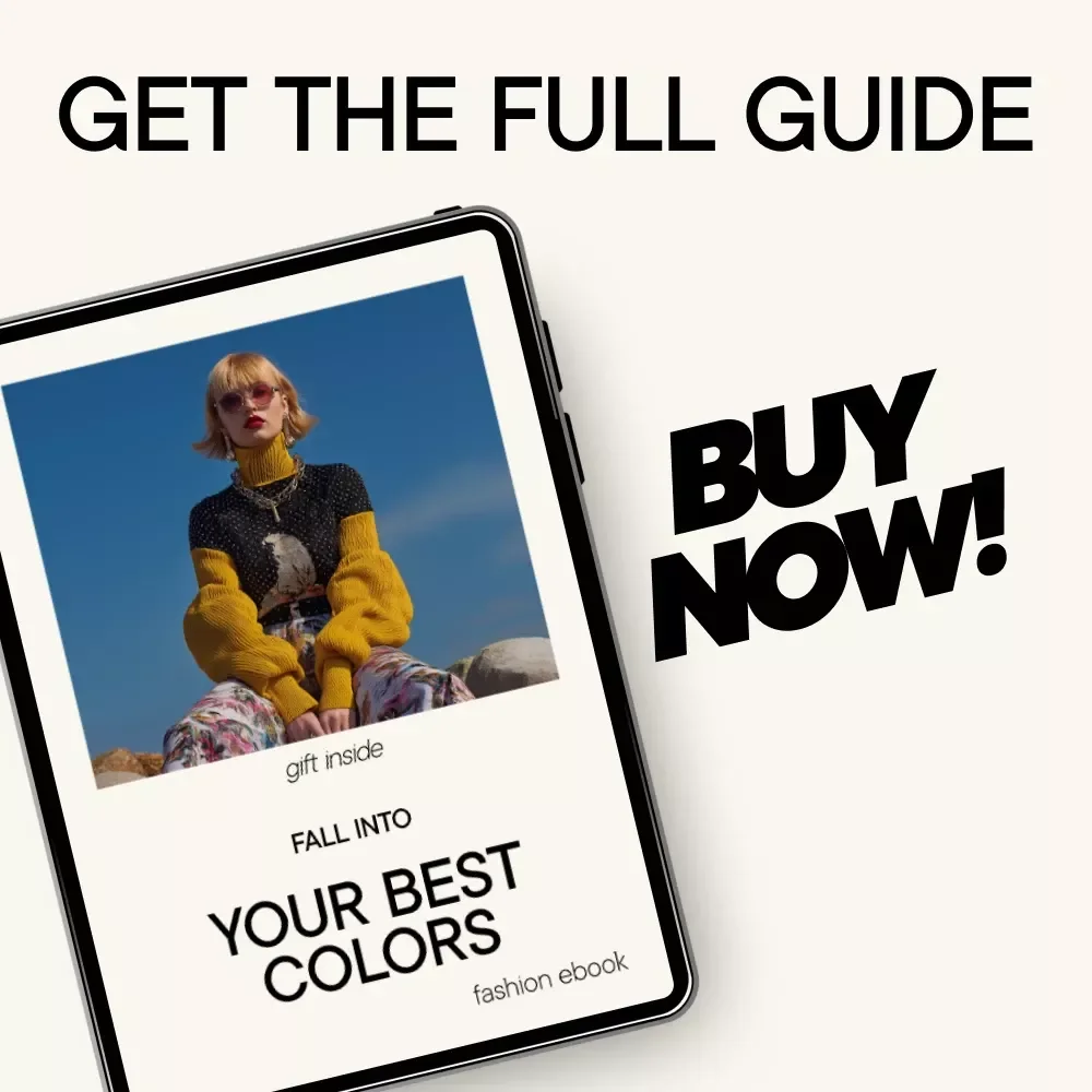 Fall Into Your Best Colors | Autumn Color Palette Clothing Guide Ebook for a Flattering, Wearable Wardrobe
