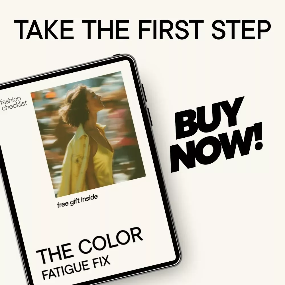 The Color Fatigue Fix – Digital Download Color Analysis Guide & Wardrobe Audit eBook Checklist to Look Less Tired