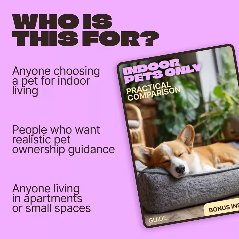 Indoor Pets Only: Practical Comparison – A Smart Indoor Pets Only Comparison Guide for Small Spaces, Busy Lives, and Confident First-Time Owners