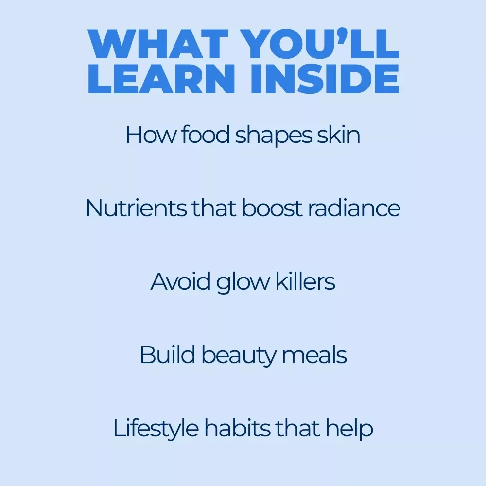 Glow From Within: The Ultimate Guide to Diet and Beauty – Digital Guide to Radiant Skin, Hair & Wellness, Discover the diet and beauty link