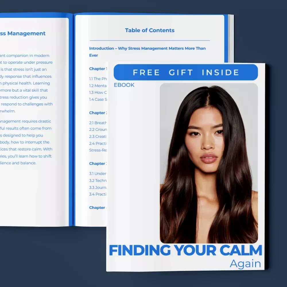 Finding Your Calm Again – Stress Management Guide, Anxiety Relief eBook, Mindfulness & Emotional Balance Digital Download