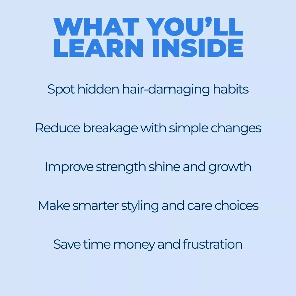 Beauty Habits That Hurt Your Hair – A Practical Guide to Spotting Beauty Habits That Damage Hair & Restoring Strong, Healthy Strands