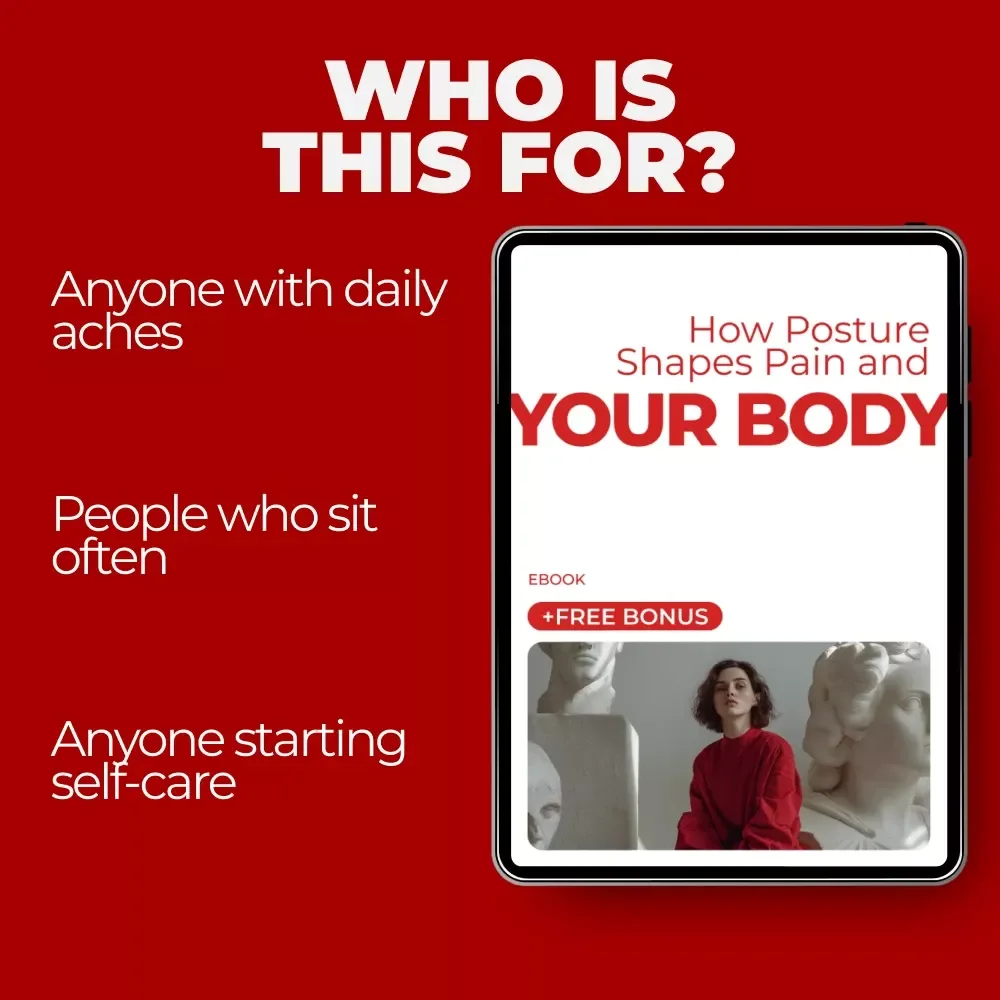 How Posture Shapes Pain and Your Body – Practical Ebook Guide on posture pain and body shape, Alignment, Everyday Habits & Simple Corrections