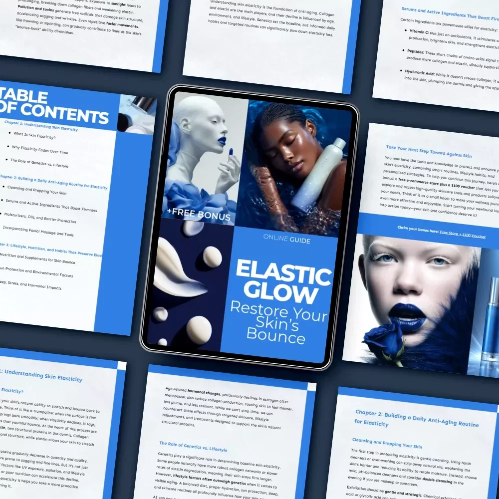 Elastic Glow: Restore Your Skin’s Bounce – The Ultimate Anti-Aging Routine for Skin Elasticity