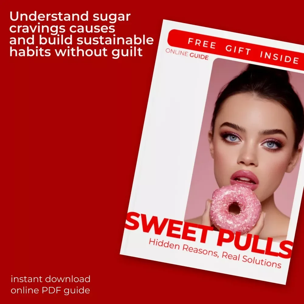 Sweet Pulls, Hidden Reasons, Real Solutions – A Practical Guide to Sugar Cravings Causes, Habits & Sustainable Change