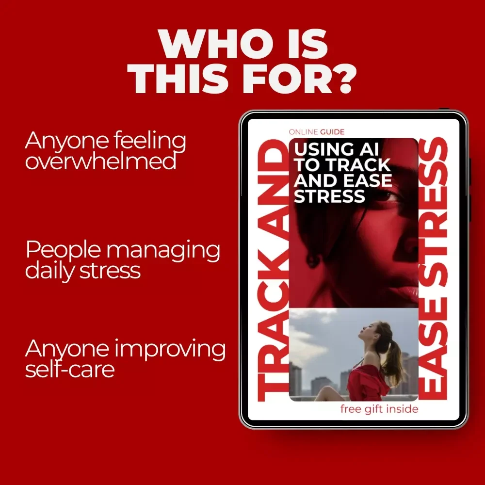 Using AI to Track and Ease Stress – Practical Guide for ai stress tracking and relief, Digital Download for Mindfulness, Calm, and Modern Self-Care