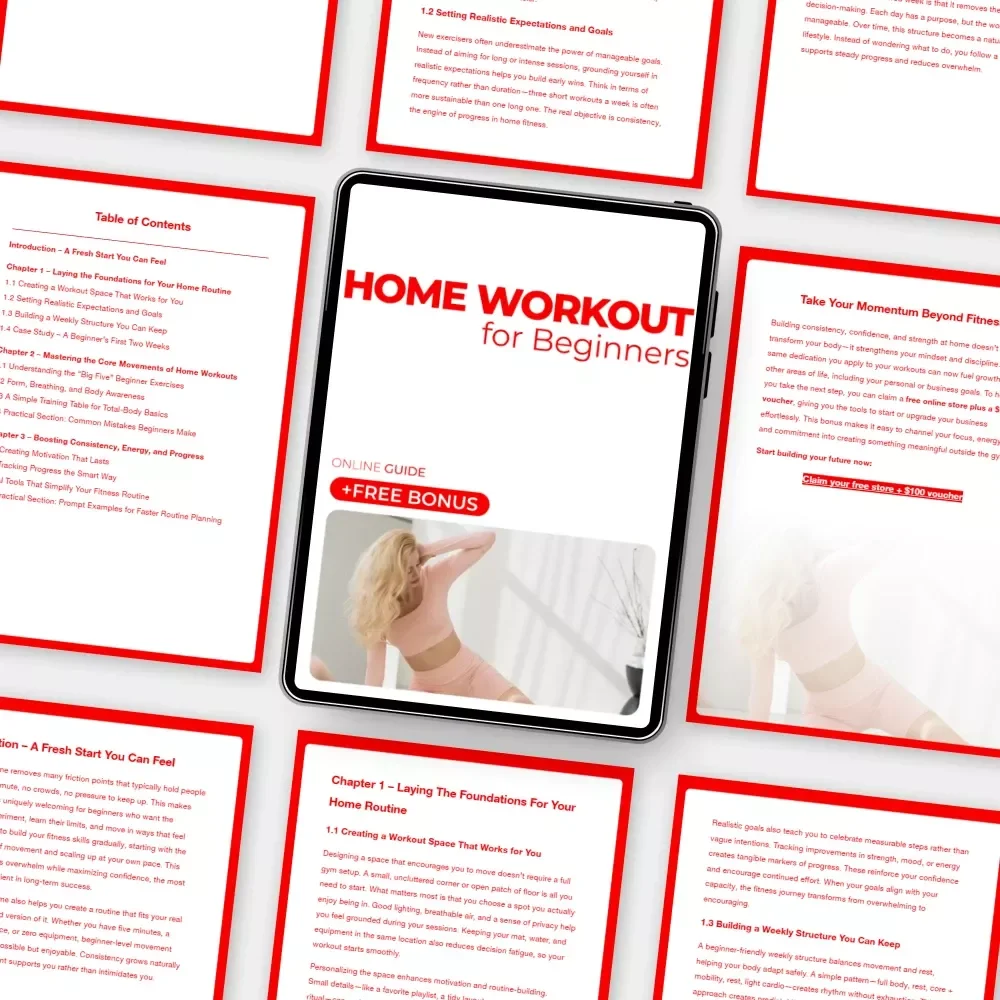 Home Workout for Beginners: Your Ultimate Fitness Routine for Beginners at Home Guide