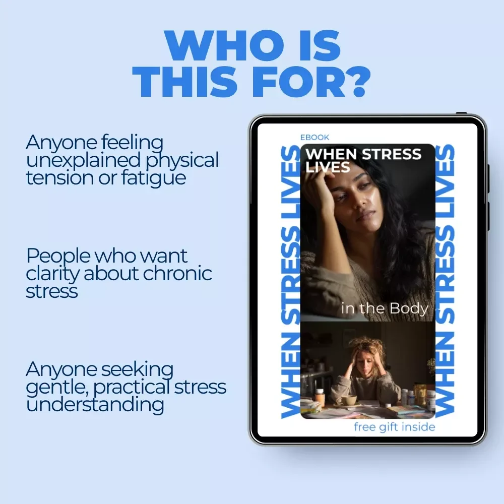 When Stress Lives in the Body – A Gentle, Insightful eBook Guide to Understanding Chronic Stress, Physical Symptoms, and Emotional Healing